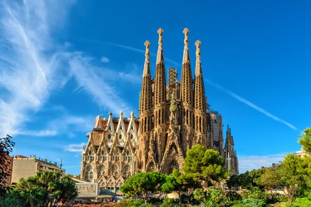 Kirche Sagrada Familia in Barcelona
