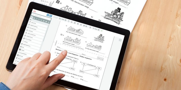 Tablet mit Edi