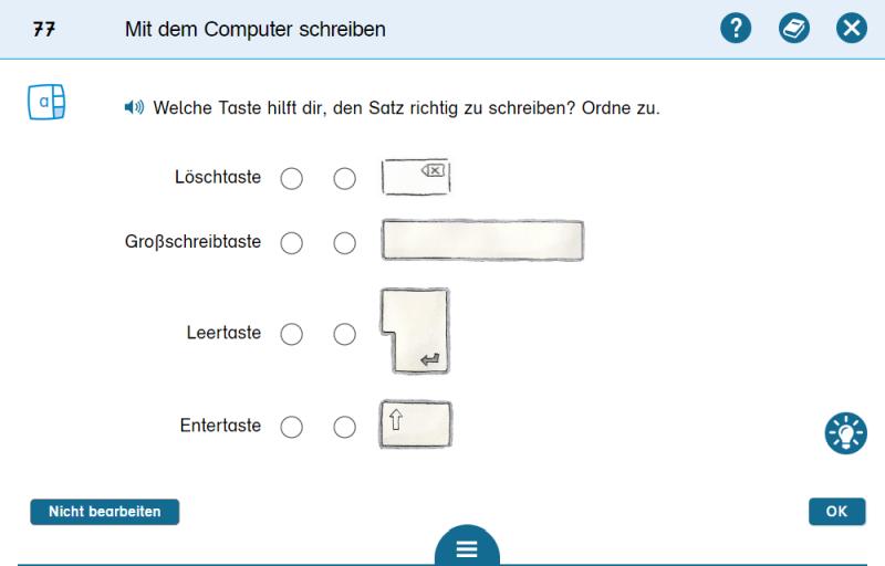 Screenshot Bausteine 2: Mit dem Computer schreiben